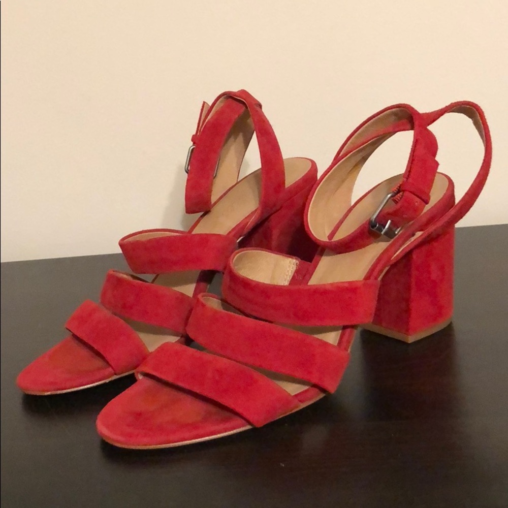 Madewell Suede Maria Sandal